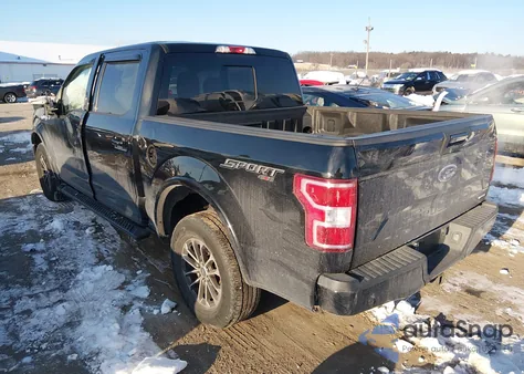 2018 Ford F-150 Xlt z USA, uszkodzony, nr VIN 1FTEW1EGXJFC52692